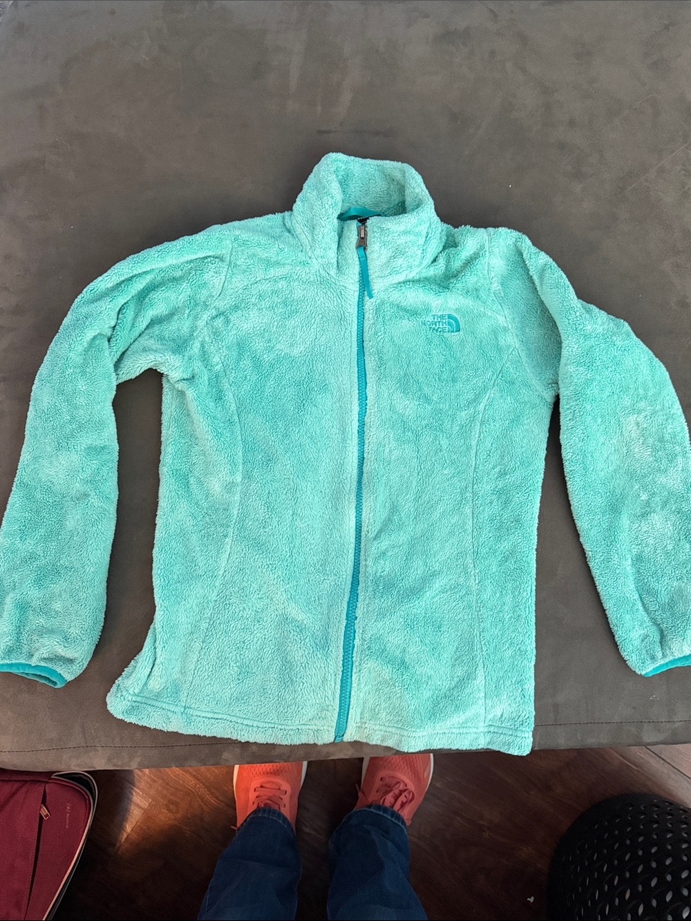 The North Face Aqua Zip-Up Plush Fleece Jacket